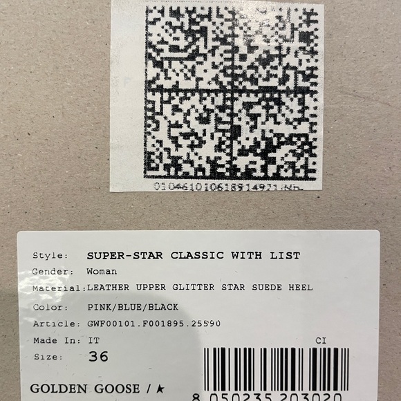 Pink Golden Goose Super-Star Classic Size 36 - Picture 7 of 9